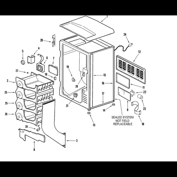 Skybox Eagles Vending Machine - Picture 8 of 8